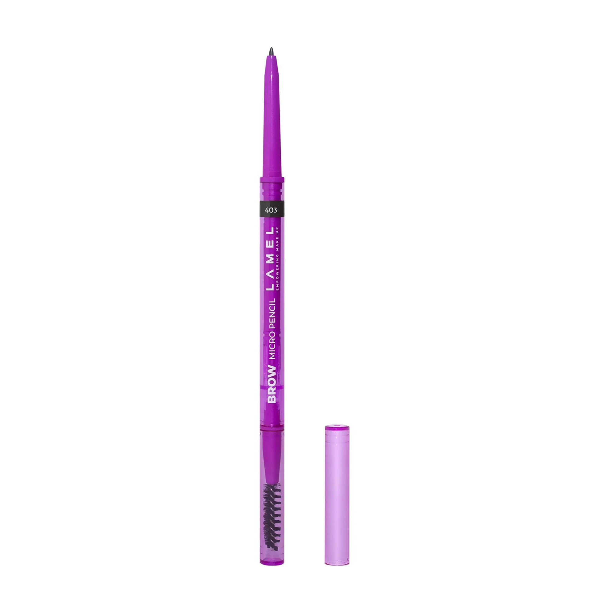 Олівець для брів LAMEL Make Up Brow Micro Pencil 403 Dark Brunette, 0.05 г